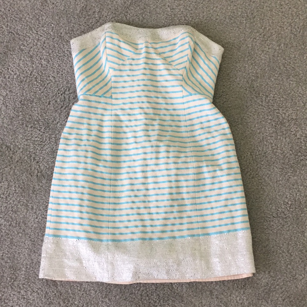 Lilly Pulitzer Remi Convertible Dress Blue Horizon Bayview Size 6